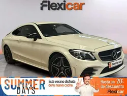 Blanco Usado 2019 Mercedes C200 Coupe | 27.990 € (Precio justo)