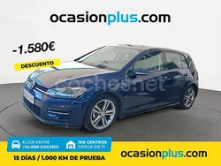 Azul Usado 2018 VW Golf VII Sportline Berlina | 17.390 € (Precio justo)