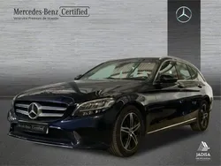 Azul Usado 2020 Mercedes C200 Familiar | 27.990 € (Precio justo)
