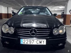 Negro Usado 2003 Mercedes CLK500 Avantgarde Coupe | 9990 € (Precio justo)