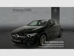 Negro Usado 2022 Mercedes A250 AMG line Berlina | 30.990 € (Buen precio)