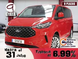 Rojo Usado 2024 Ford Tourneo Custom Titanium Van | 46.990 € (Precio justo)