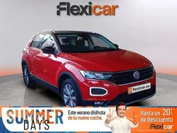Rojo Usado 2018 VW T-Roc Sportline SUV | 17.990 € (Precio justo)