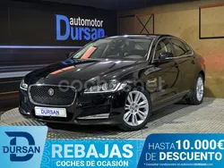 Negro Usado 2017 Jaguar XF Portfolio Berlina | 18.890 € (Un poco caro)