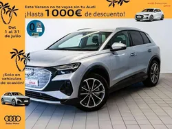Plateado Usado 2024 Audi Q4 e-tron S-Line SUV | 43.490 € (Buen precio)