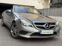 Gris / plata Usado 2015 Mercedes E220 Descapotable | 25.500 € (Un poco caro)