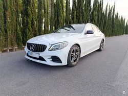 Blanco Usado 2021 Mercedes C220 Berlina | 28.900 € (Buen precio)