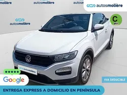 Blanco Usado 2021 VW T-Roc Cabriolet Style Descapotable | 20.890 € (Un poco caro)