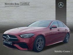 Rojo Usado 2021 Mercedes C200 Berlina | 37.900 € (Un poco caro)