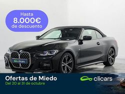 Negro Usado 2022 BMW 420 Descapotable | 38.990 € (Un poco caro)