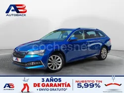 Azul Usado 2020 Skoda Superb Style Familiar | 18.600 € (Precio justo)