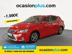 Rojo Usado 2021 Lexus CT200h Business Edition | 21.890 € (Precio justo)