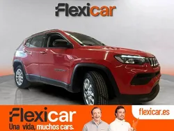 Rojo Usado 2022 Jeep Compass Longitude SUV | 18.490 € (Buen precio)