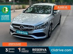 Gris / plata Usado 2017 Mercedes CLA200 Shooting Brake Familiar | 21.690 € (Un poco caro)