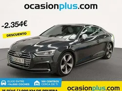 Gris Usado 2018 Audi A5 S-Line Coupe | 23.546 € (Buen precio)