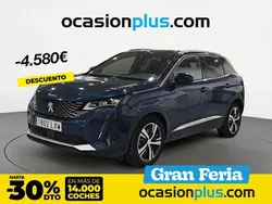 Azul Usado 2022 Peugeot 3008 GT SUV | 23.990 € (Un poco caro)