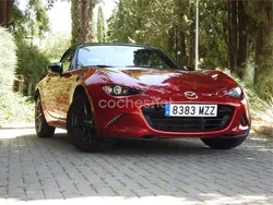 Rojo Usado 2015 Mazda MX5 Luxury Descapotable | 18.200 € (Precio justo)