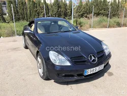 Azul Usado 2004 Mercedes SLK200 Descapotable | 9200 € (Precio justo)