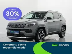 Gris Usado 2021 Jeep Compass Limited SUV | 20.990 € (Precio justo)