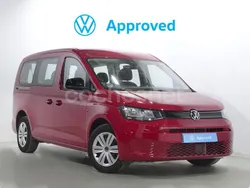 Rojo Usado 2024 VW Caddy Maxi Monovolumen | 30.400 € (Buen precio)