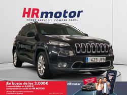 Negro Usado 2017 Jeep Cherokee Limited SUV | 16.890 € (Un poco caro)