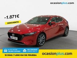Rojo Usado 2019 Mazda 3 | 20.590 € (Precio justo)
