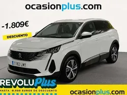 Blanco Usado 2021 Peugeot 3008 Allure Monovolumen | 17.682 € (Buen precio)
