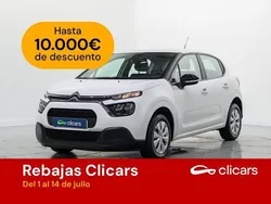 Blanco Usado 2021 Citroën C3 Live Utilitario | 9890 € (Precio justo)