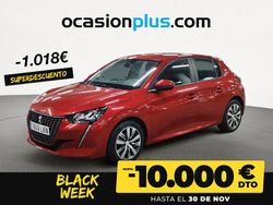 Rojo Usado 2020 Peugeot 208 Active Utilitario | 11.200 € (Precio justo)