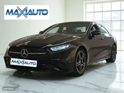 Negro Usado 2022 Mercedes CLS220 AMG line Berlina | 51.600 €