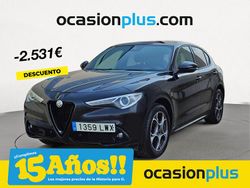 Negro Usado 2022 Alfa Romeo Stelvio Sprint SUV | 27.850 € (Precio justo)