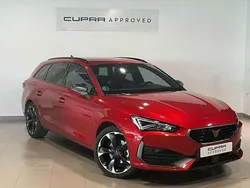 Rojo Usado 2024 Cupra Leon Familiar | 25.100 € (Precio justo)