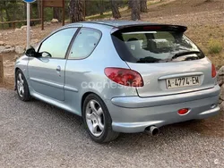 Gris / plata Usado 2000 Peugeot 206 GTi Berlina | 4500 € (Un poco caro)