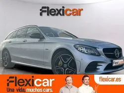Gris Usado 2021 Mercedes C300e Familiar | 27.990 € (Precio justo)