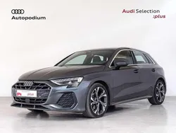 Gris Usado 2024 Audi A3 Sportback S-Line Utilitario | 35.300 € (Caro)