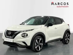 Lunar white + midnight black Usado 2023 Nissan Juke Tekna SUV | 23.800 € (Un poco caro)
