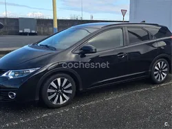 Negro Usado 2016 Honda Civic Elegance Familiar | 11.600 € (Un poco caro)