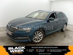 Azul Usado 2021 Skoda Superb Style Familiar | 19.450 € (Buen precio)
