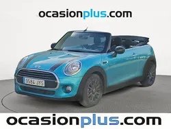 Azul Usado 2017 Mini Cooper D Cabriolet Descapotable | 20.300 € (Precio justo)
