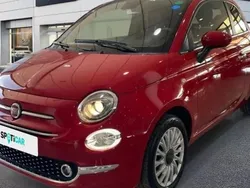 Rojo Usado 2023 Fiat 500C Dolcevita Descapotable | 14.100 € (Precio justo)