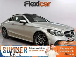 Gris Usado 2019 Mercedes C200 Coupe | 27.990 € (Precio justo)