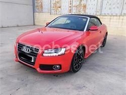 Rojo Usado 2009 Audi A5 Cabriolet S-Line Descapotable | 10.900 € (Super precio)