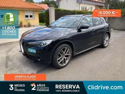 Negro Usado 2019 Alfa Romeo Stelvio Executive SUV | 21.190 € (Buen precio)