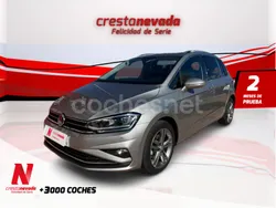 Gris / plata Usado 2018 VW Golf Sportsvan Sportline Monovolumen | 18.990 € (Precio justo)