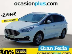 Blanco Usado 2021 Ford S-MAX Titanium Monovolumen | 25.446 € (Precio justo)