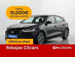 Negro Usado 2023 Ford Focus ST-Line Berlina | 18.490 € (Precio justo)