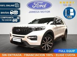 Blanco Usado 2020 Ford Explorer ST-Line SUV | 38.390 € (Precio justo)
