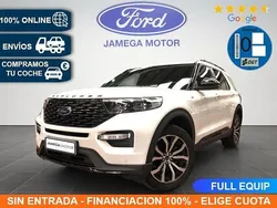 Blanco Usado 2020 Ford Explorer ST-Line SUV | 38.790 € (Precio justo)