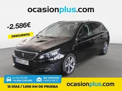 Negro Usado 2020 Peugeot 308 Allure Familiar | 15.250 € (Precio justo)
