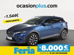 Azul Usado 2019 Mazda CX-3 SUV | 16.990 € (Precio justo)